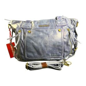 Montana West Denim-Look Crossbody Bag
